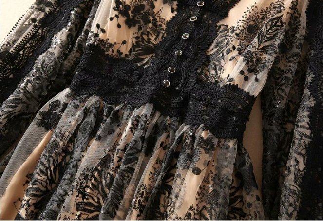 Rochie Boema Din Dantela Vintage