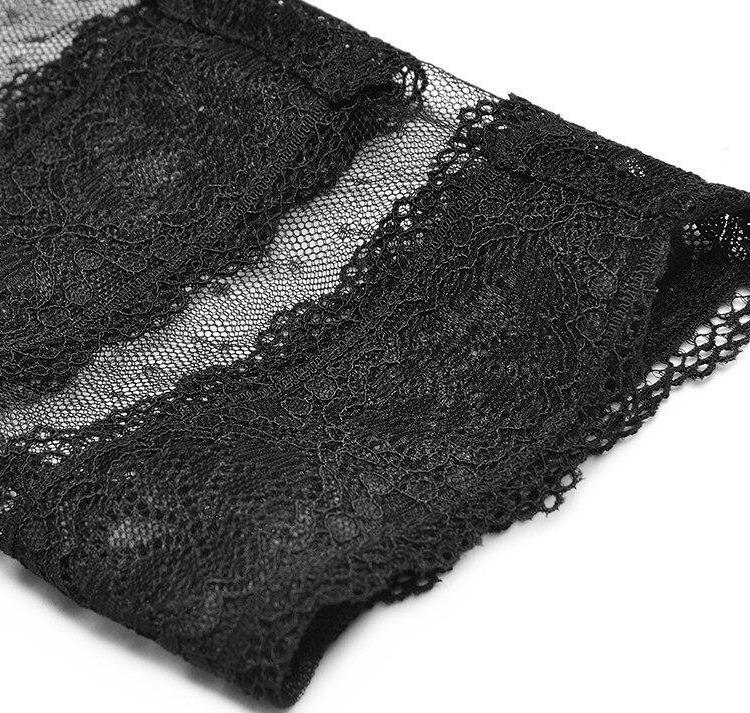 Rochie Vintage Din Dantela Cu Maneca Lunga