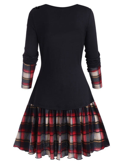 Rochie Vintage Neagra Scotia