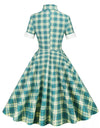 Rochie Vintage Verde Scotia
