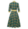Rochie Vintage Verde Eleganta