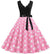 Rochie Vintage De Damă Roz