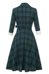 Rochie De Blană Verde Vintage