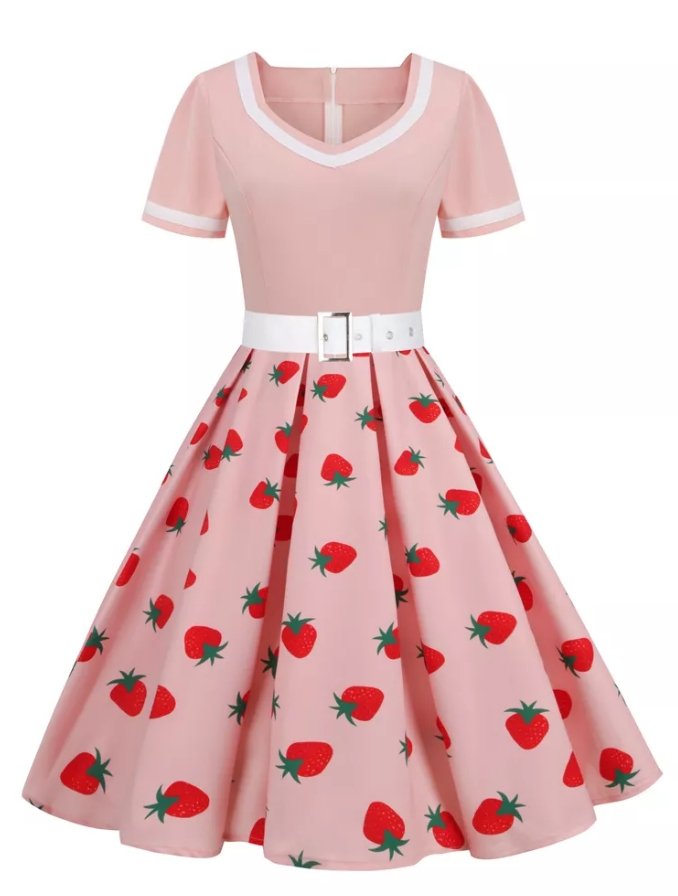 Rochie Vintage Capsuni