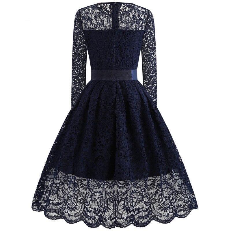 Rochie De Gală Vintage Bleumarin