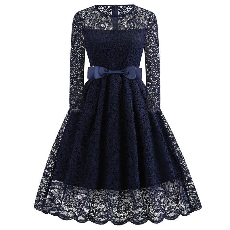 Rochie De Gală Vintage Bleumarin