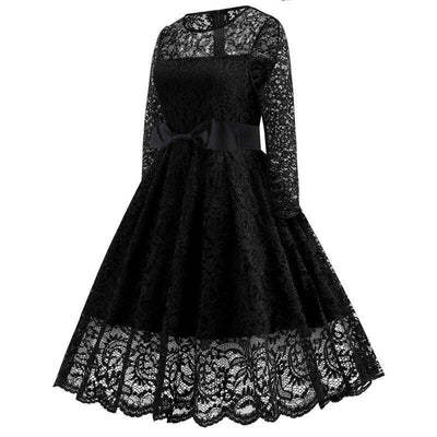 Rochie Neagră De Gală Vintage