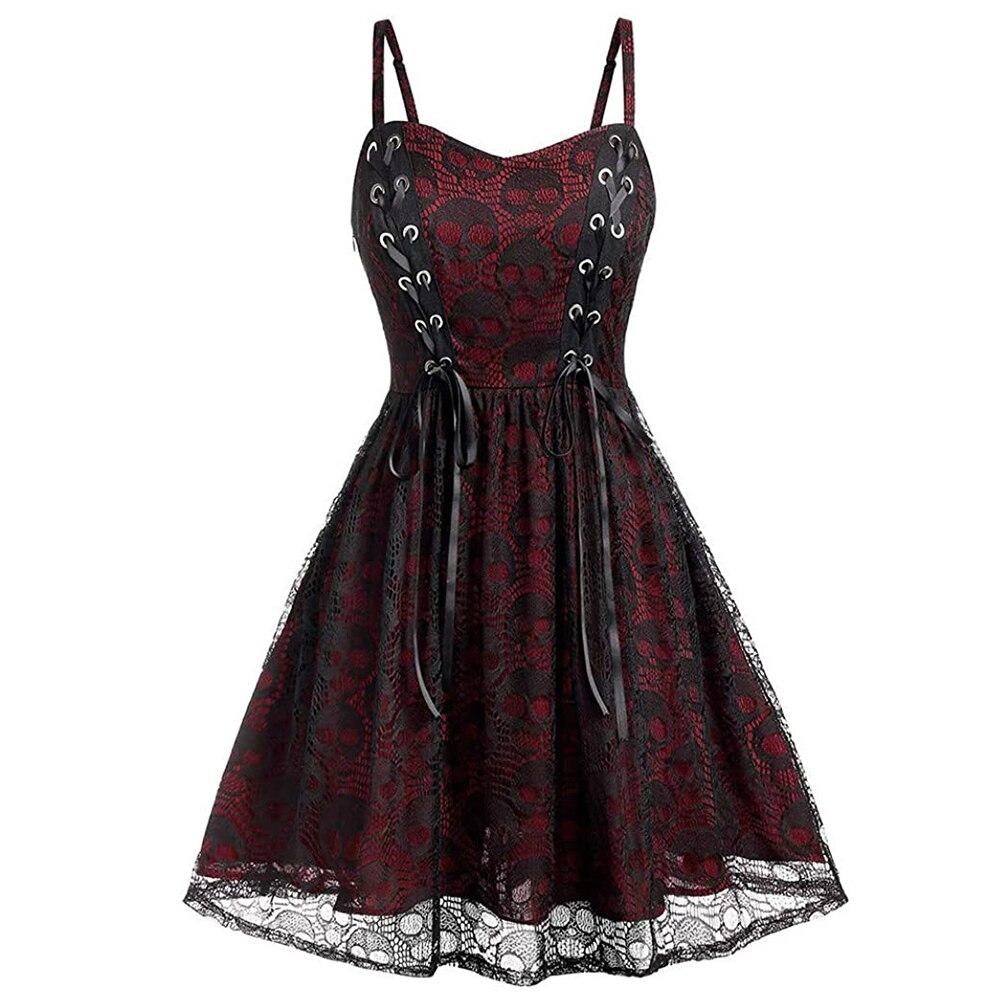 Rochie Vintage Gotic Burgundy