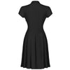 Rochie Vintage Plus Marimea Anilor 50 Neagra