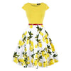 Rochie Vintage Plus Marimea Anilor 50 Lemon