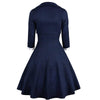 Rochie Vintage Plus Size Toamna