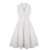 Rochie Vintage De Marime Plus Albă
