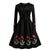 Rochie Neagra Vintage Plus Size