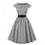 Rochie Cu Carouri Vichy Din Anii 60