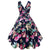 Rochie Cu Flori Vintage Plus Size