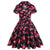 Rochie Vintage Strawberry Plus Size