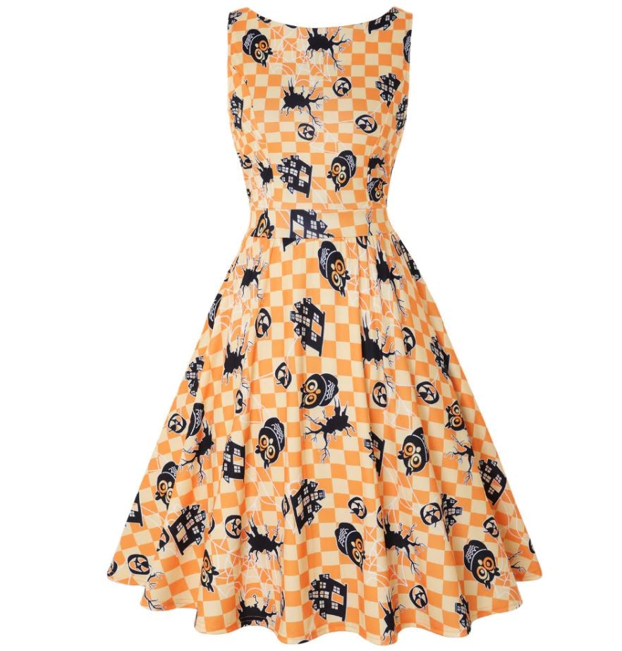 Rochie De Halloween Vintage Plus Size