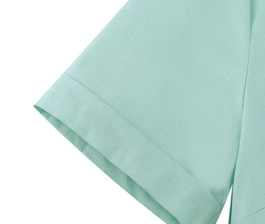 Rochie De Talie Mare De Epocă Turcoaz