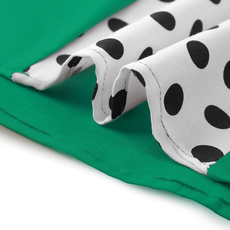 Rochie Vintage Plus Size Verde Iarna