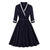 Rochie Albastra Ani 50 Plus Marime