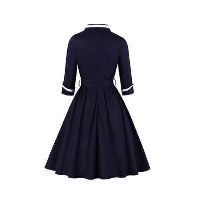 Rochie Albastra Ani 50 Plus Marime