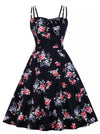 Rochie Vintage Plus Size Neagra Nature