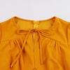 Rochie Vintage Plus Marime Portocalie