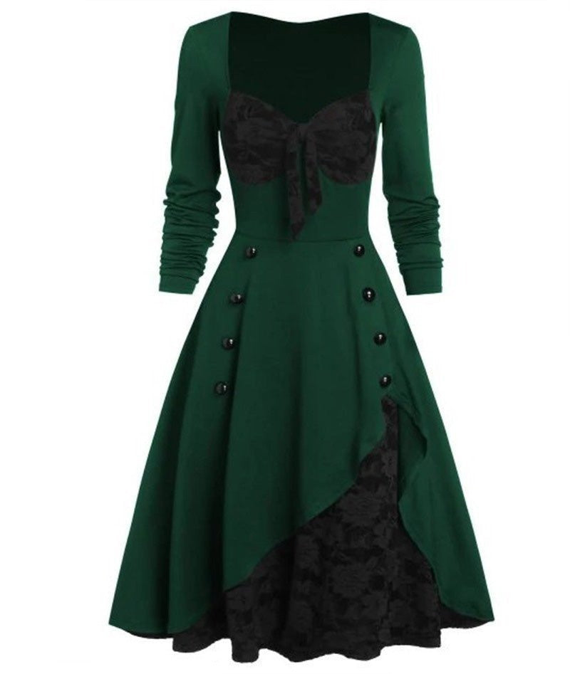 Rochie Retro Vintage Marime Plus