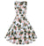 Rochie Vintage Plus Size Rockabilly Pineapple