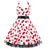 Rochie Rockabilly Vintage Plus Size Cherry
