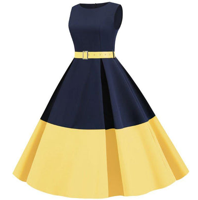 Rochie Galbenă Anilor 60