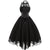 Rochie Vintage Plus Size Steampunk Neagra