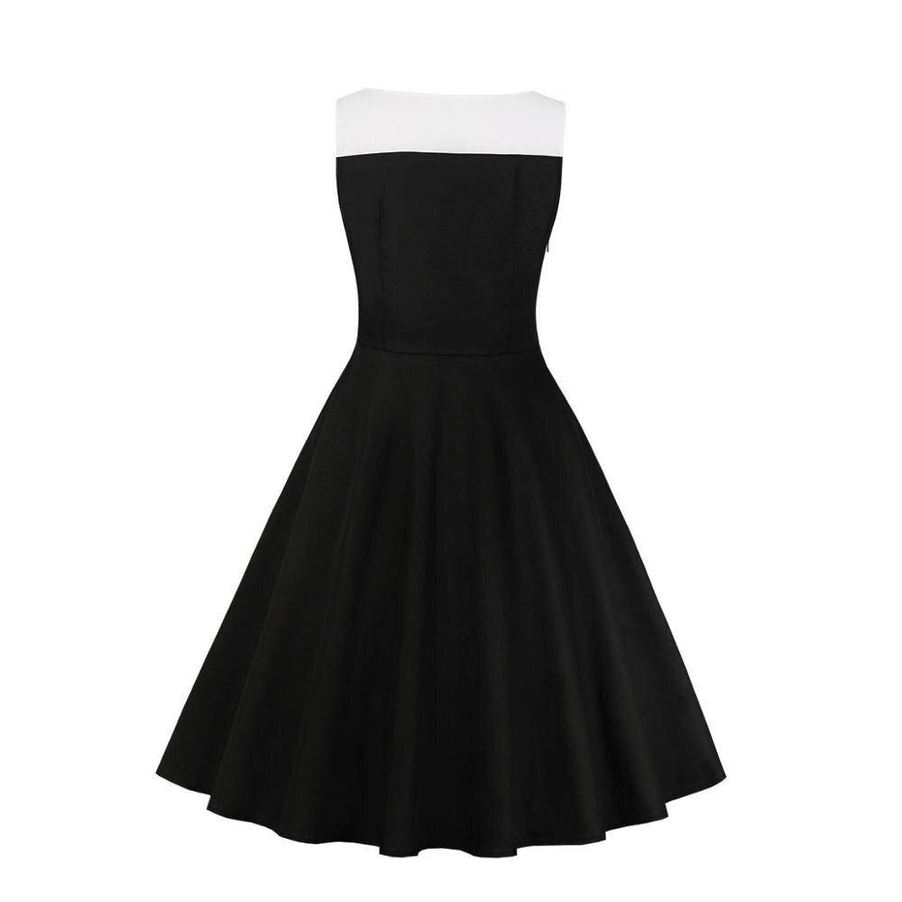 Rochie Vintage Hepburn Neagra