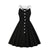 Rochie Vintage Hepburn Neagra
