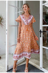 Rochie Hippie De Epocă