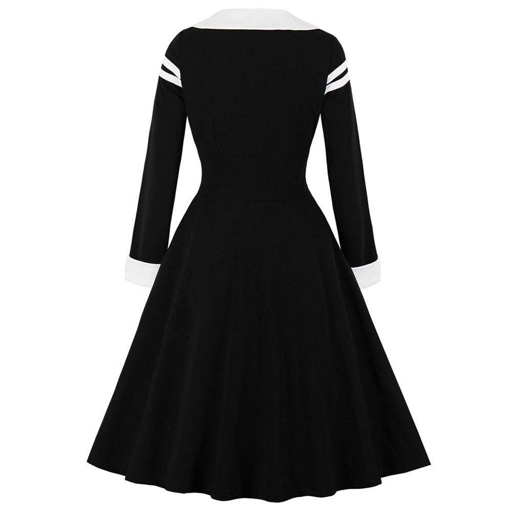 Rochie De Iarna Vintage Neagra