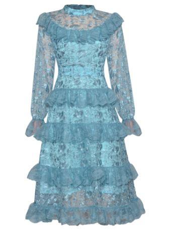 Rochie De Nunta De Epocă Albastră
