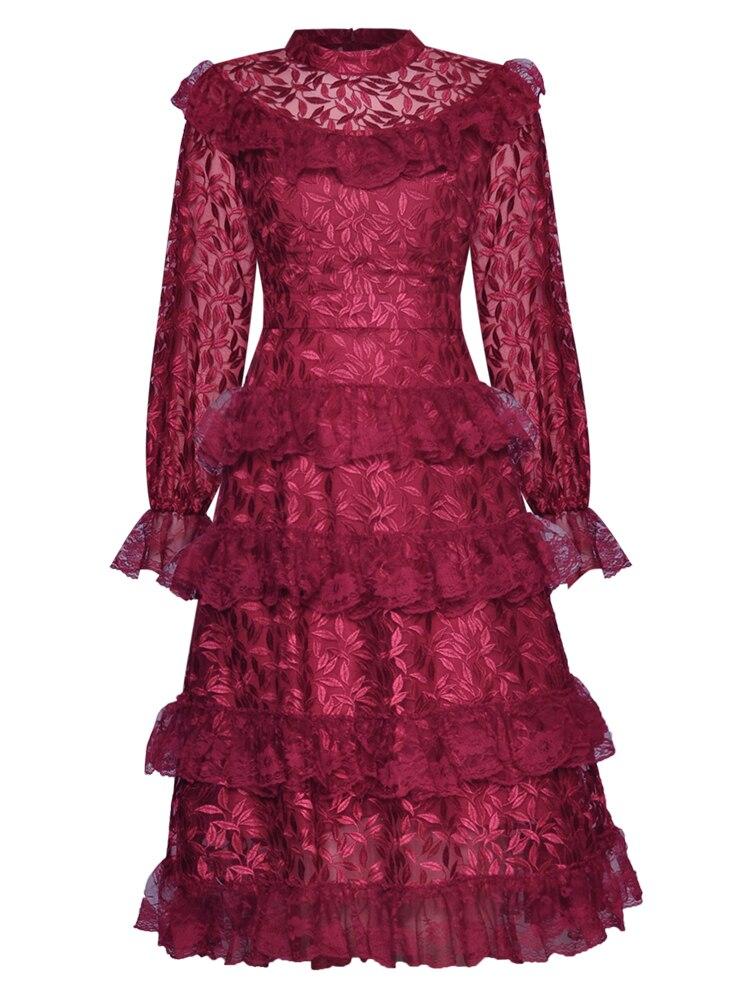 Rochie De Nunta De Epocă Burgundy