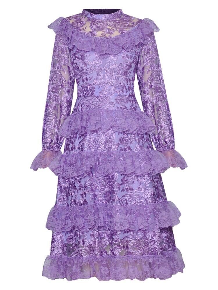 Rochie De Nunta De Lavandă De Epocă