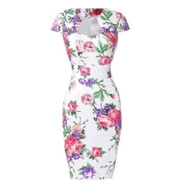 Rochie De Zi Albă De Epocă