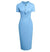 Rochie De Zi Albastră De Epocă