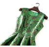 Rochie De Zi Verde Vintage