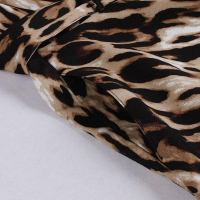 Rochie Leopard De Epocă