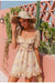 Rochie Vintage Cu Maneca Scurta
