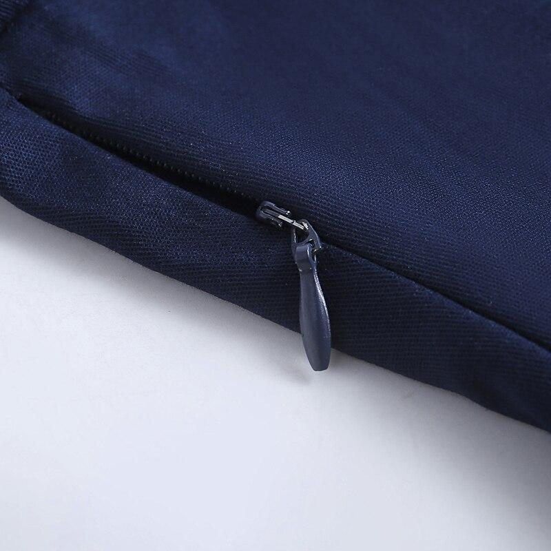 Rochie Vintage Cu Mânecă Lungă Bleumarin