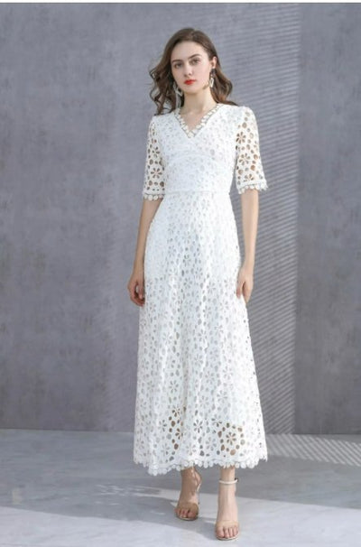 Rochie De Mireasă Albă De Toamnă Vintage