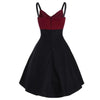 Rochie Midi Vintage Bordeaux