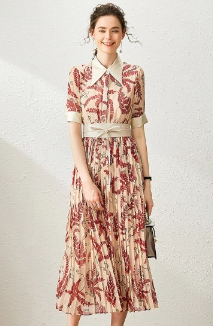 Rochie De Epocă Modernă Roz