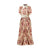 Rochie De Epocă Modernă Roz