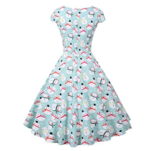 Rochie De Craciun Vintage Plus Size Sky